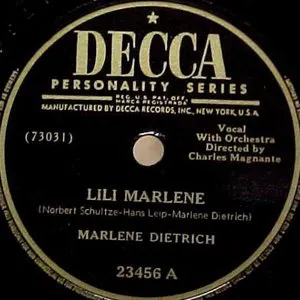 Pochette Lili Marlene / Symphonie