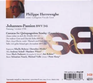 Pochette Johannes-Passion, Cantatas BWV 22, 23, 127 & 159
