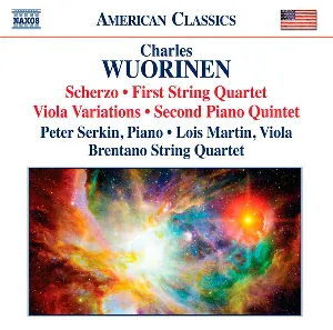 Pochette de Scherzo / First String Quartet / Viola Variations / Second Piano Quintet de Peter Serkin