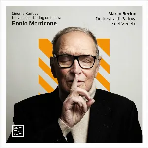 Pochette de Cinema Rarities for Violin and String Orchestra de Orchestra di Padova e del Veneto - Ennio Morricone