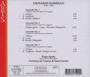 Pochette Piano Concertos Nos. 1, 3, 4 & 7