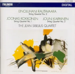 Pochette de Rautavaara: String Quartet no. 2 / Kokkonen: String Quartet no. 1 / Kaipainen: String Quartet no. 3 de Joonas Kokkonen - Einojuhani Rautavaara