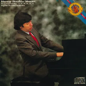 Pochette de Piano Concerti nos. 1-4, K. 37, 39, 40, 41 de Murray Perahia - English Chamber Orchestra - Wolfgang Amadeus Mozart