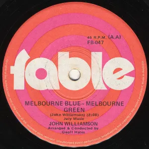 Pochette de Melbourne Blue - Melbourne Green / Beautiful Sydney de John Williamson