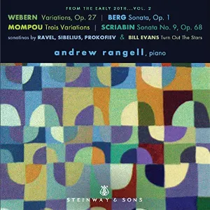 Pochette de From the Early 20th, Vol. 2 de Andrew Rangell - Anton Webern - Alexander Scriabin - Federico Mompou - Alban Berg