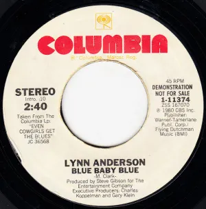 Pochette de Blue Baby Blue de Lynn Anderson