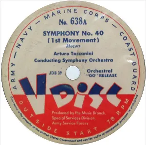 Pochette Symphony no. 40 (1st Movement) / Overture to “La forza del destino”
