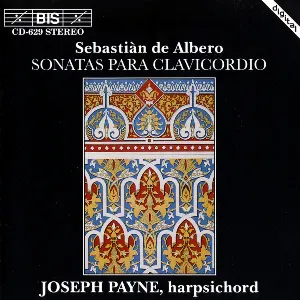 Pochette de Sonatas para clavicordio de Joseph Payne