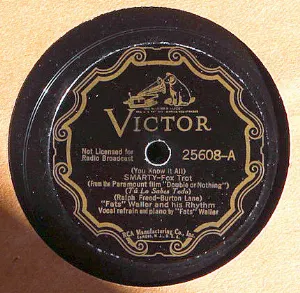 Pochette de Smarty / I’m Gonna Put You in Your Place de Fats Waller and His Rhythm