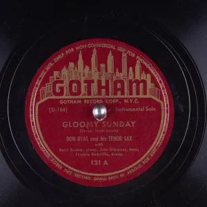 Pochette de Gloomy Sunday / More Than a Mood de Don Byas