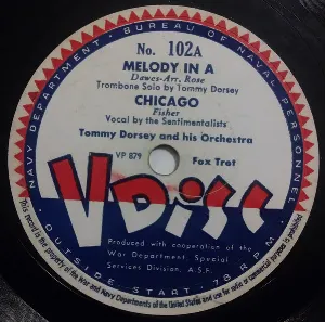 Pochette de Melody in A / Chicago / For You de Tommy Dorsey and His Orchestra