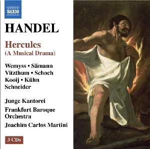 Pochette de Hercules de Peter Kooij - George Frideric Handel - Joachim Carlos Martini - Knut Schoch - Junge Kantorei - Barockorchester Frankfurt