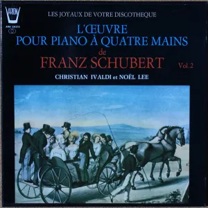 Pochette de L'Œuvre pour piano à quatre mains, Vol. 2 de Noël Lee - Christian Ivaldi - Franz Schubert