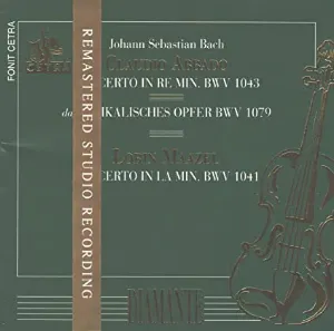 Pochette Bach Concertos BWN 1043, 1079, 1041