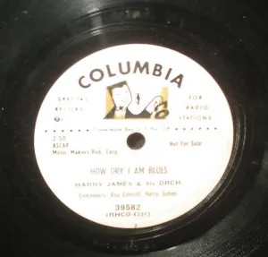 Pochette de How Dry I Am Blues / Don't Be That Way de Harry James and His Orchestra