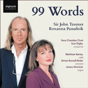 Pochette de 99 Words de John Tavener