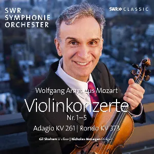 Pochette Violinkonzerte Nr. 1–5 / Adagio, KV 261 / Rondo, KV 373