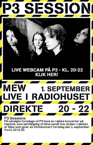 Pochette de 2005-09-01: A Prelude to the Glass Handed Kites: Studio 4 Radiohuset, Copenhagen, Denmark de Mew