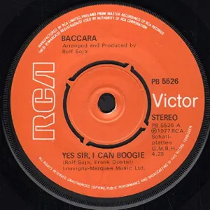Pochette de Yes Sir, I Can Boogie de Baccara