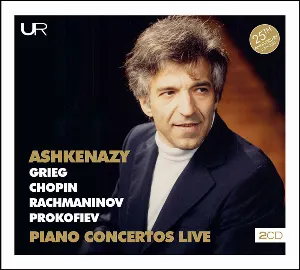 Pochette de Piano Concertos Live de Vladimir Ashkenazy