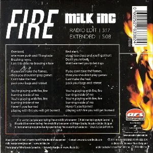 Pochette de Fire de Milk Inc.