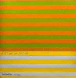 Pochette de Don’t Get Me Started de Daniel Carter