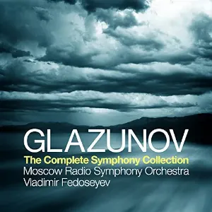 Pochette de The Complete Symphony Collection de Alexander Glazunov - Tchaikovsky Symphony Orchestra - Vladimir Fedoseyev