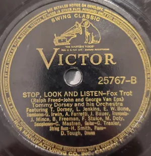 Pochette de Beale Street Blues / Stop, Look and Listen de Tommy Dorsey and His Orchestra