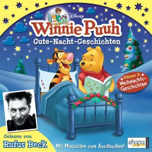 Pochette de Winnie Puuh: Gute-Nacht-Geschichten, Volume 3: Weihnachts-Geschichten de Rufus Beck