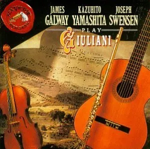Pochette de Play Giuliani de Kazuhito Yamashita - James Galway - Joseph Swensen - Mauro Giuliani