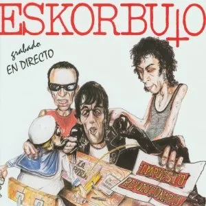 Pochette de Impuesto revolucionario de Eskorbuto