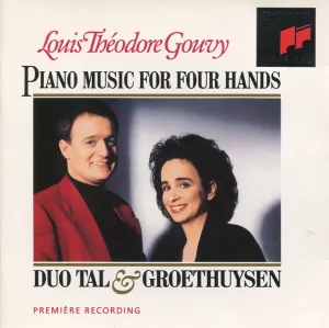 Pochette de Piano Music for Four Hands de Duo Tal & Groethuysen - Louis Théodore Gouvy