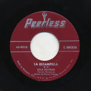 Pochette de La estampilla / Yerba mala de Lola Beltrán