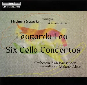 Pochette de Six Cello Concertos de Leonardo Leo