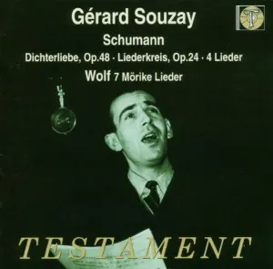 Pochette Schumann: Dichterliebe, op. 48 / Liederkreis, op. 24 / 4 Lieder / Wolf: 7 Mörike Lieder