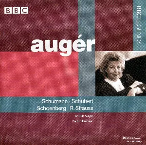Pochette Schumann / Schubert / Schoenberg / R. Strauss