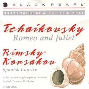 Pochette de Tchaikovsky - Romeo And Juliet / Rimsky-Korsakov - Spanish Caprice de Lëtzebuerger philharmoneschen Orchester