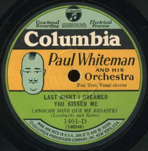 Pochette de Last Night I Dreamed You Kissed Me / Evening Star Help Me Find My Man de Paul Whiteman and His Orchestra