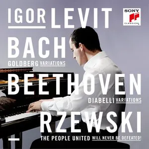 Pochette Bach: Goldberg Variations / Beethoven: Diabelli Variations / Rzewski: The People United Will Never Be Defeated!