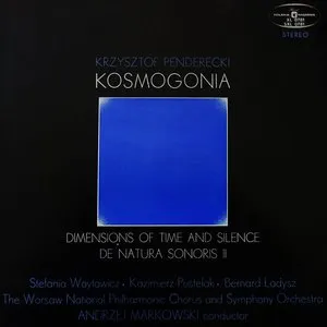 Pochette de Kosmogonia / Dimensions of Time and Silence / De natura sonoris II de Orkiestra Symfoniczna Filharmonii Narodowej - Chór Filharmonii Narodowej - Krzysztof Penderecki