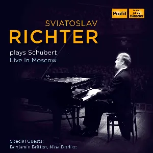 Pochette de Richter Plays Schubert (Live in Moscow) de Sviatoslav Richter - Franz Schubert