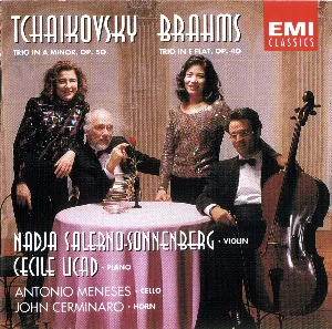 Pochette Tchaikovsky: Trio in A minor, Op. 50 / Brahms: Trio in E-flat, Op. 40