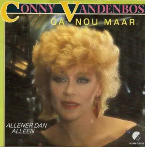 Pochette de Ga nou maar / Allener dan alleen de Conny Vandenbos