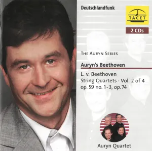 Pochette de The Auryn Series: Beethoven String Quartets, Vol. 2 de Ludwig van Beethoven - Auryn Quartet
