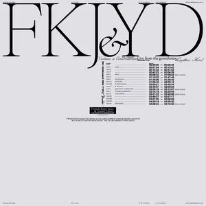 Pochette de Live From the Greenhouse de FKJ