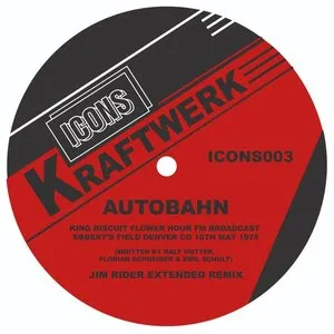 Pochette de Autobahn (Jim Rider remixes) de Kraftwerk