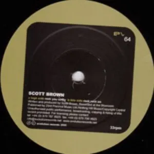 Pochette de Rock You Softly / Rock Rock On de Scott Brown