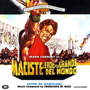 Pochette de Maciste l'eroe più grande del mondo de Francesco De Masi