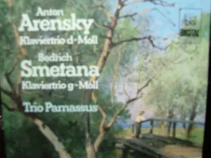 Pochette de Arensky: Klaviertrio d-Moll / Smetana: Klaviertrio g-Moll de Bedřich Smetana - Anton Arensky - Trio Parnassus
