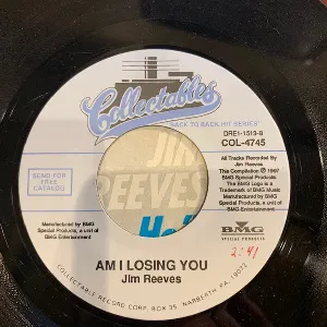 Pochette de He’ll Have to Go / Am I Losing You de Jim Reeves